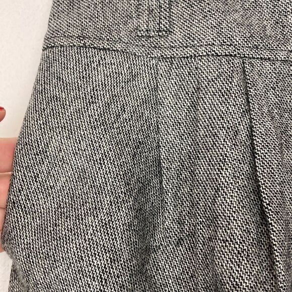 Anthropologie Girls from Savoy tweed pleated skirt w/pockets NWOT lined - Picture 4 of 8